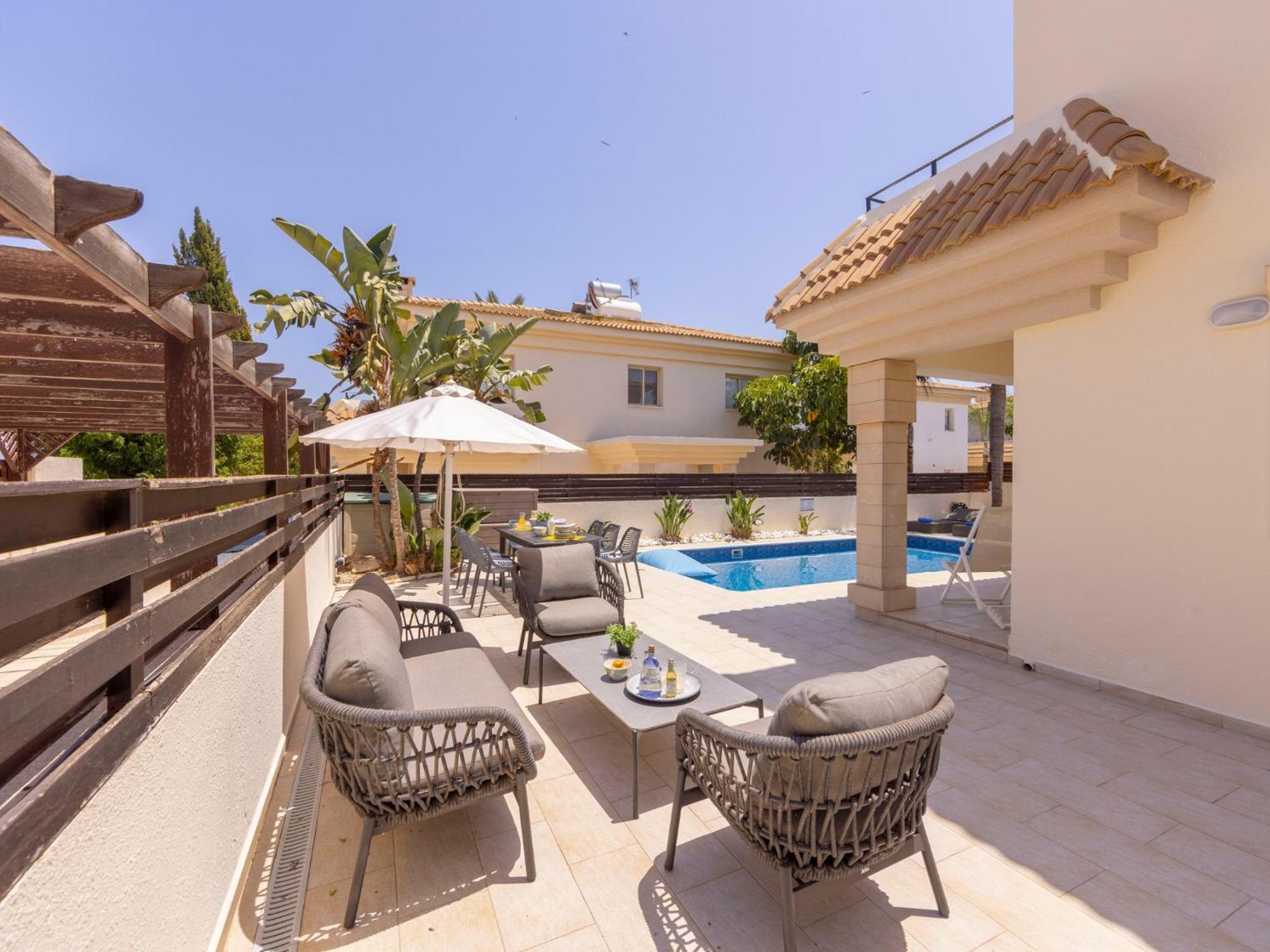 Villa Malama Paralímni Extérieur photo